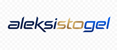 Logo aleksistogel merah hitam